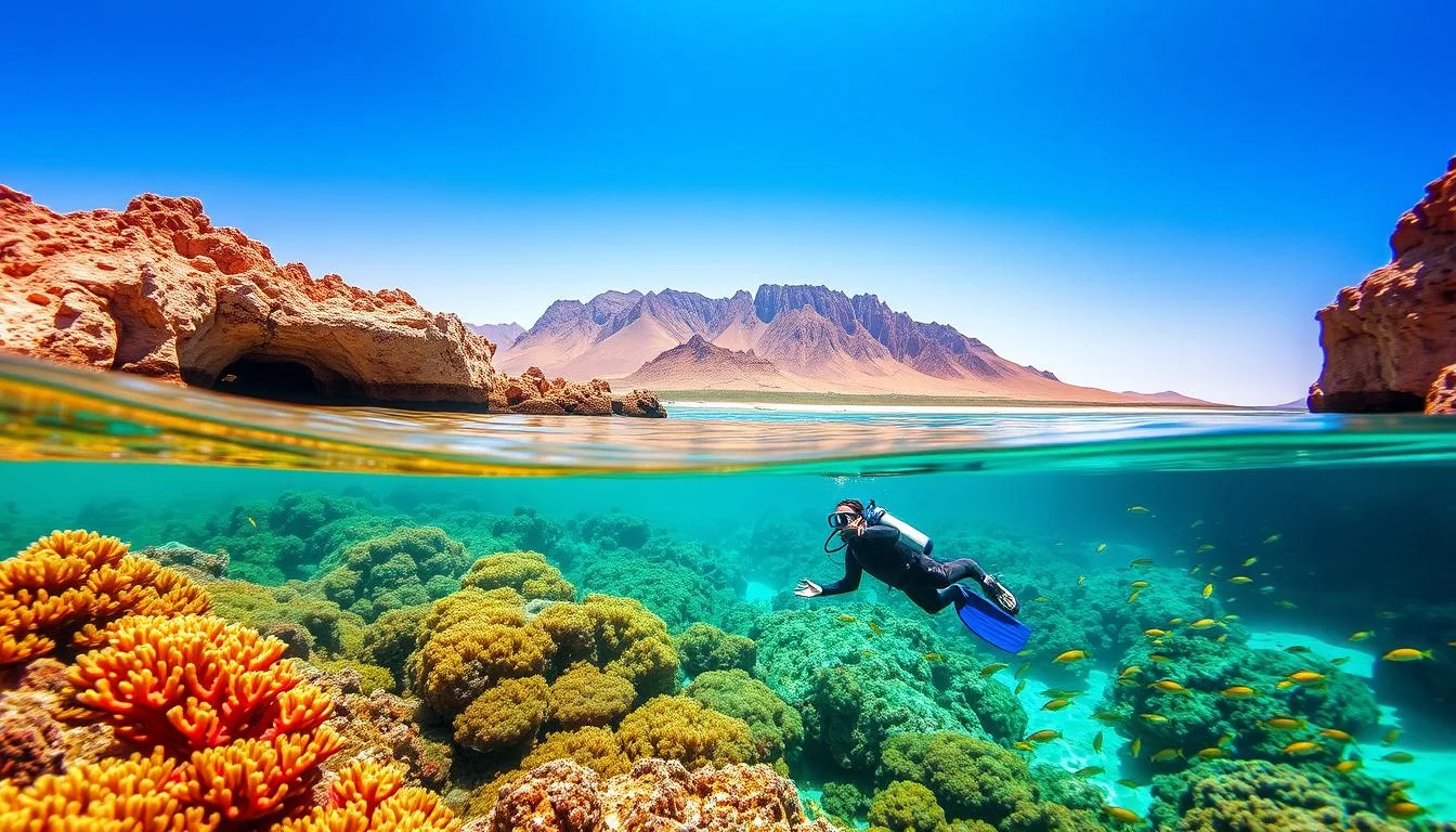 Scuba diving